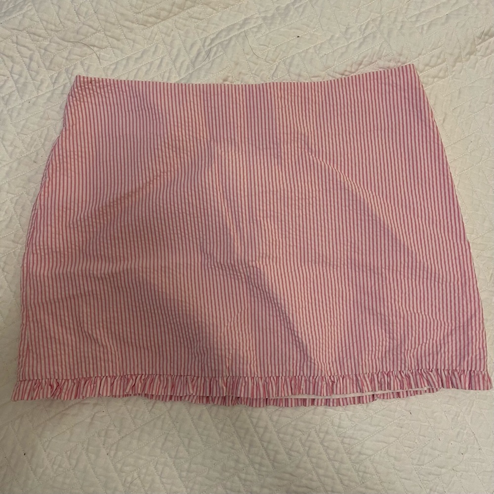 Lily Pulitzer Seersucker Skirt